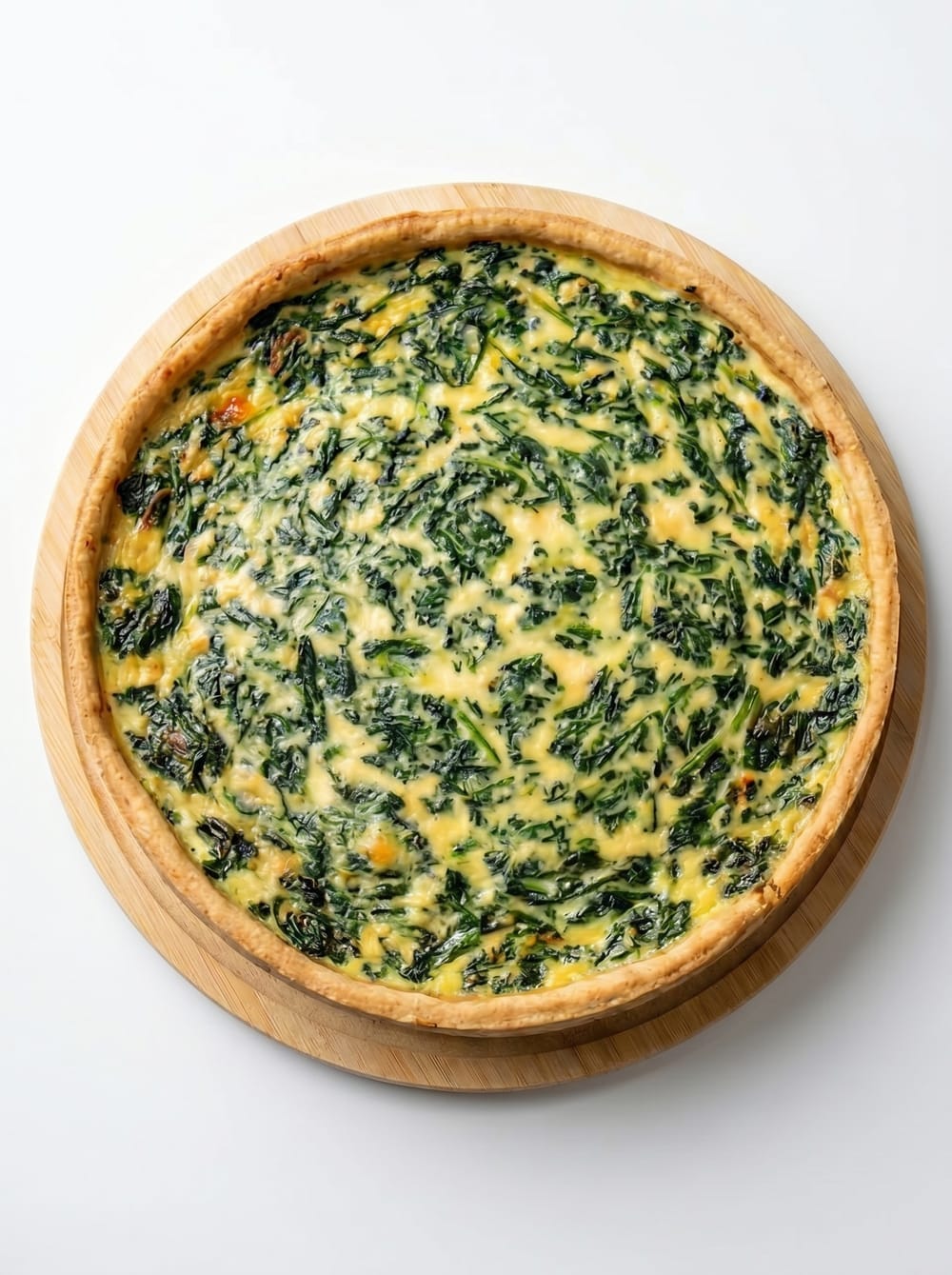 Baby Spinach & Greek Feta Quiche